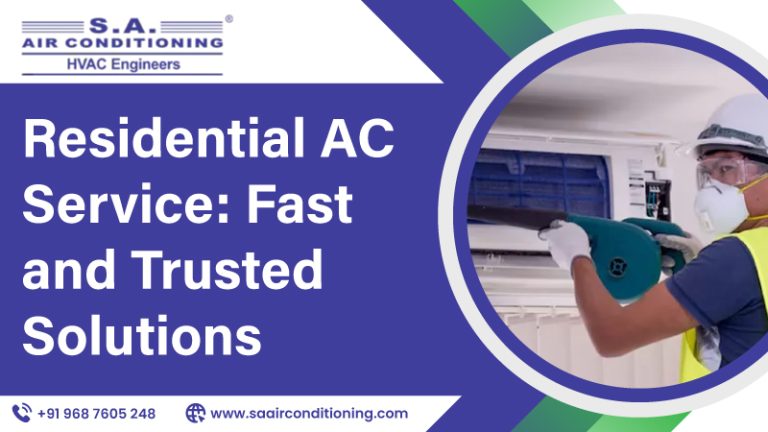 Residential AC Service: Fast and Trusted Solutions