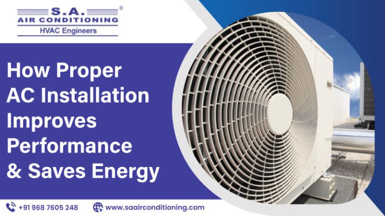 How Proper AC Installation Improves Performance and Saves Energy