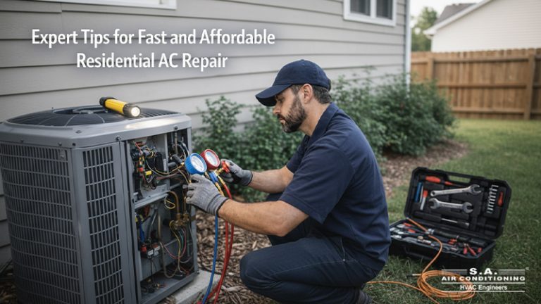 Expert Tips for Fast and Affordable Residential AC Repair