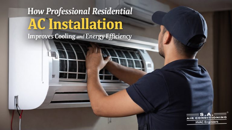 How Professional Residential AC Installation Improves Cooling and Energy Efficiency
