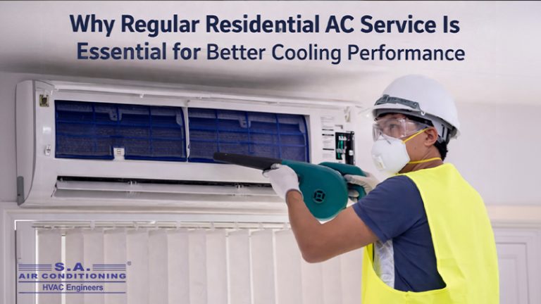Why Regular Residential AC Service Is Essential for Better Cooling Performance