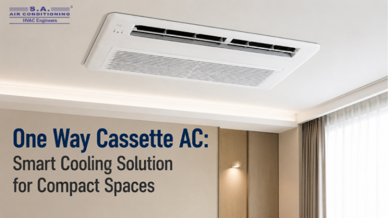 One Way Cassette AC: Smart Cooling Solution for Compact Spaces